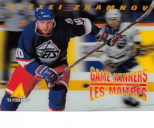 1995-96 McDonald's Pinnacle #MCD3 Alexei Zhamnov (VV12-NHLSJETS)