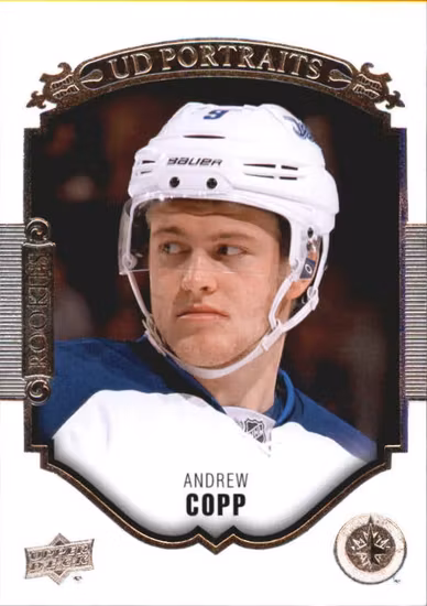 2015-16 Upper Deck UD Portraits #P94 Andrew Copp (VV12-NHLJETS)