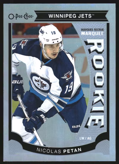 2015-16 O-Pee-Chee Update Rainbow Foil #U29 Nicolas Petan (VV12-NHLJETS)
