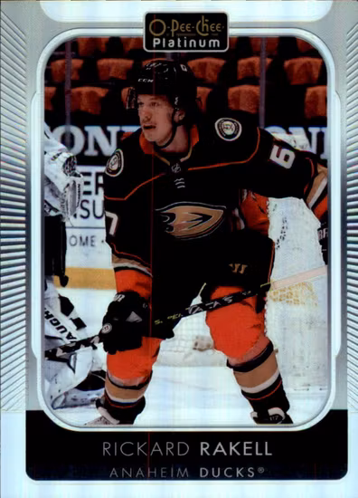 2021-22 O-Pee-Chee Platinum Rainbow #133 Rickard Rakell (VV12-NHLDUCKS)