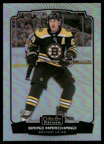 2022-23 O-Pee-Chee Platinum Rainbow #15 Brad Marchand (VV12-NHLBRUINS)