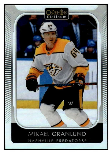2021-22 O-Pee-Chee Platinum Rainbow #71 Mikael Granlund (VV13-NHLPREDATORS)