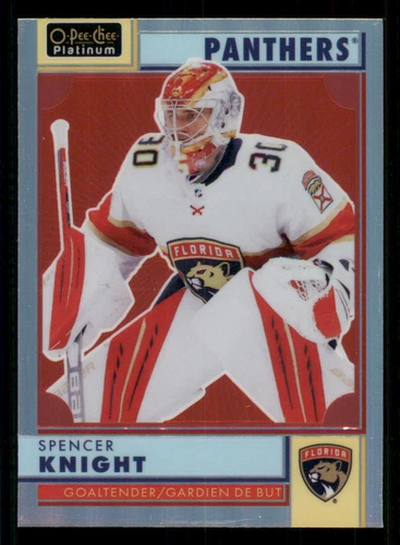 2022-23 O-Pee-Chee Platinum Retro Rainbow #R28 Spencer Knight (VV13-NHLPANTHERS)
