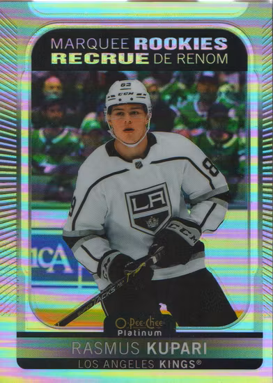 2021-22 O-Pee-Chee Platinum Rainbow #232 Rasmus Kupari (VV13-NHLKINGS)