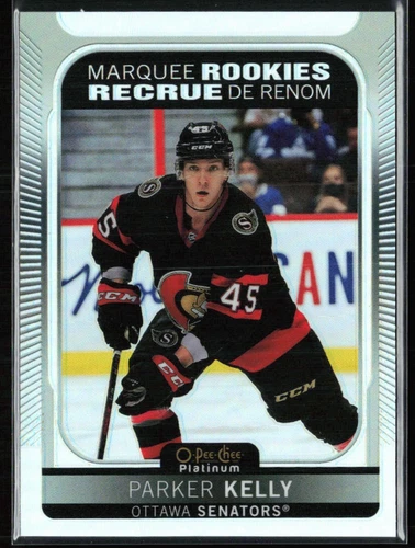 2021-22 O-Pee-Chee Platinum Rainbow #240 Parker Kelly (VV13-NHLSENATORS)