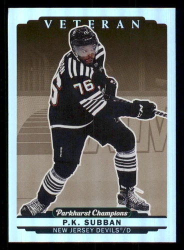 2022-23 Parkhurst Champions Gold Rainbow #77 P.K. Subban (VV13-NHLDEVILS)