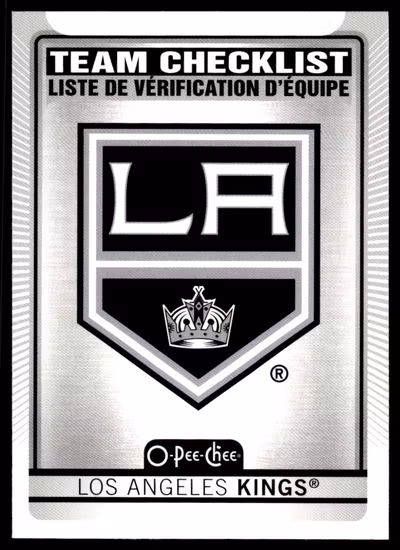 2021-22 O-Pee-Chee #564 Los Angeles Kings (VV13-NHLKINGS)