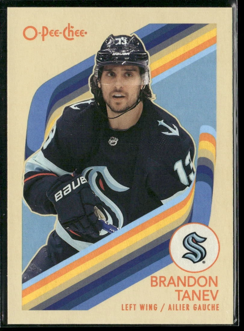 2023-24 O-Pee-Chee Retro #252 Brandon Tanev (VV13-NHLKRAKEN)