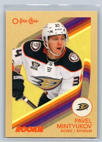 2023-24 O-Pee-Chee Retro #593 Pavel Mintyukov (VV13-NHLDUCKS)