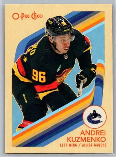 2023-24 O-Pee-Chee Retro #27 Andrei Kuzmenko (VV13-NHLCANUCKS)