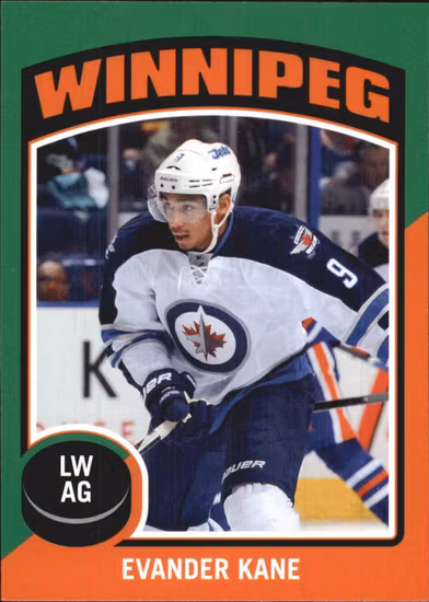 2014-15 O-Pee-Chee Stickers #ST85 Evander Kane (VV14-NHLJETS)
