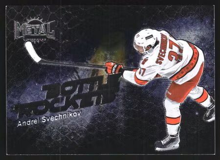 2022-23 Metal Universe Bottle Rockets #BR13 Andrei Svechnikov (VV14-NHLHURRICANES)