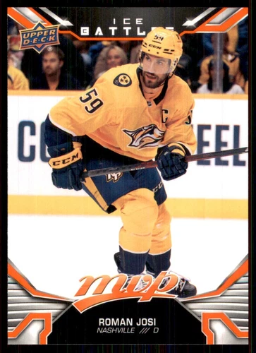 2022-23 Upper Deck MVP Ice Battles #56 Roman Josi (VV14-NHLPREDATORS)