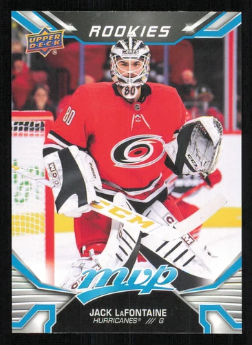 2022-23 Upper Deck MVP #237 Jack LaFontaine SP RC (VV14-NHLHURRICANES)