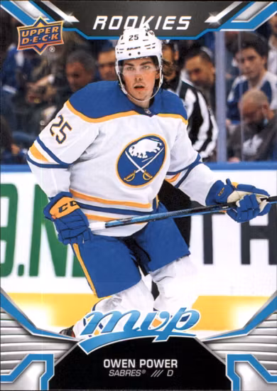 2022-23 Upper Deck MVP #243 Owen Power SP RC (VV14-NHLSABRES)