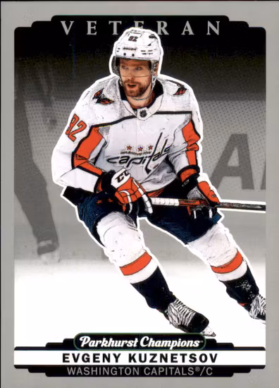 2022-23 Parkhurst Champions Silver #54 Evgeny Kuznetsov (VV14-NHLCAPITALS)