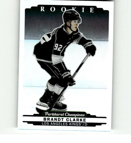 2022-23 Parkhurst Champions Rainbow #303 Brandt Clarke SP (VV14-NHLKINGS)
