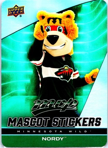 2025-26 Upper Deck MVP Mascot Stickers #MS13 Nordy (VV14-NHLWILD)