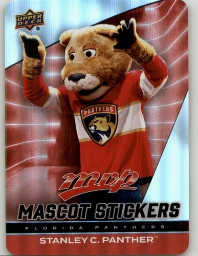 2025-26 Upper Deck MVP Mascot Stickers #MS11 Stanley C. Panther (VV14-NHLPANTHERS)
