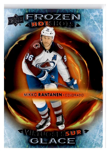 2024-25 Upper Deck Tim Hortons Frozen Hotshots #FH11 Mikko Rantanen (VV14-NHLAVALANCHE)