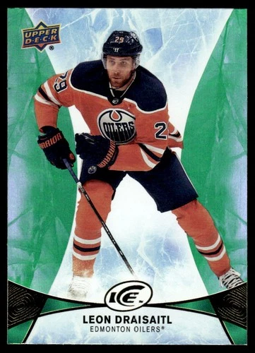 2020-21 Upper Deck Ice Green #44 Leon Draisaitl (VV14-NHLOILERS)