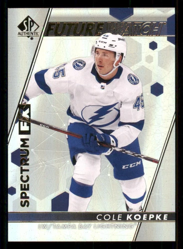 2022-23 SP Authentic Spectrum FX #S43 Cole Koepke FW (VV15-NHLLIGHTNING)