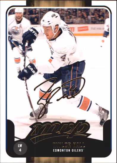 2011-12 Upper Deck MVP #33 Taylor Hall (VV15-NHLOILERS)
