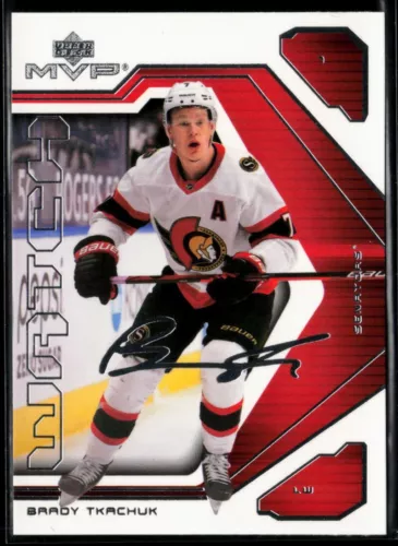 2021-22 Upper Deck MVP 20th Anniversary Brady Tkachuk #29 (VV15-NHLSENATORS)