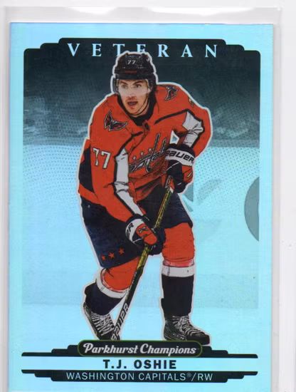2022-23 Parkhurst Champions Rainbow #66 T.J. Oshie (15-SS7-NHLCAPITALS)