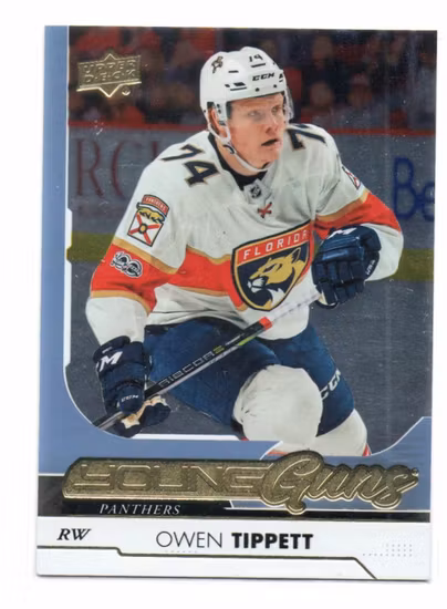 2017-18 Upper Deck Gold Rainbow Foil #469 Owen Tippett YG (150-SS5-NHLPANTHERS)