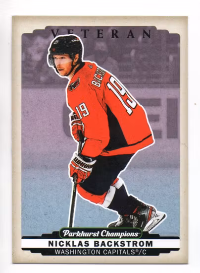 2022-23 Parkhurst Champions Color Variation #58 Nicklas Backstrom (15-SS5-NHLCAPITALS)