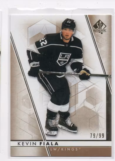 2022-23 SP Authentic Limited Gold #26 Kevin Fiala (30-SS5-NHLKINGS)