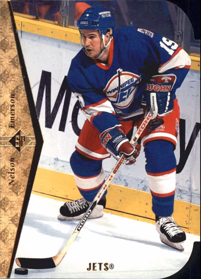 1994-95 SP Die Cuts #135 Nelson Emerson (10-SS4-NHLJETS)