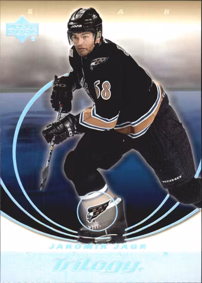 2003-04 Upper Deck Trilogy #98 Jaromir Jagr (30-SS4-NHLCAPITALS)