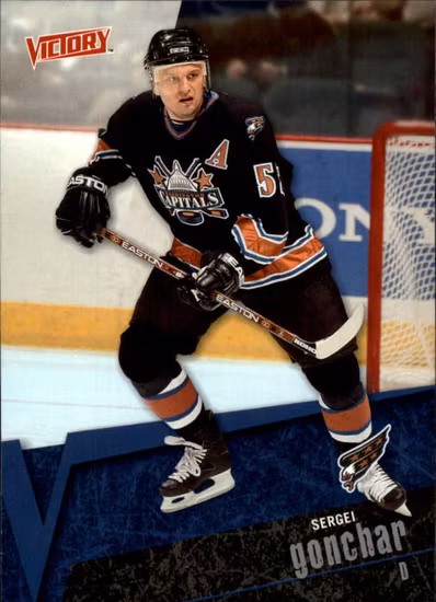 2003-04 Upper Deck Victory #196 Sergei Gonchar (10-SS4-NHLCAPITALS)