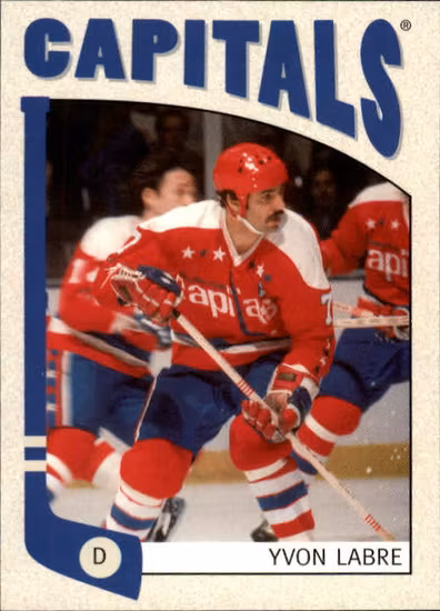 2004-05 ITG Franchises US East #443 Yvon Labre (10-SS4-NHLCAPITALS)