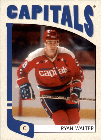 2004-05 ITG Franchises US East #448 Ryan Walter (5-SS4-NHLCAPITALS)