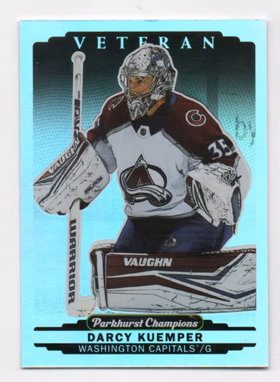 2022-23 Parkhurst Champions Rainbow #237 Darcy Kuemper (12-SS4-NHLCAPITALS)