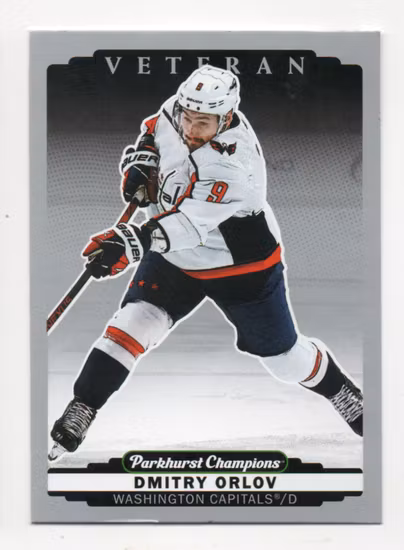 2022-23 Parkhurst Champions Silver #80 Dmitry Orlov (10-SS4-NHLCAPITALS)