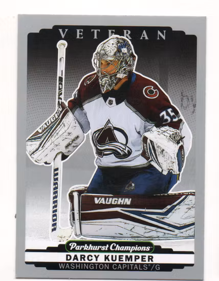 2022-23 Parkhurst Champions Silver #237 Darcy Kuemper (10-SS4-NHLCAPITALS)