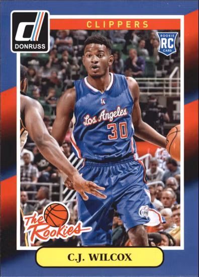 2014-15 Donruss The Rookies #29 C.J. Wilcox (10-SS5-NBACLIPPERS)