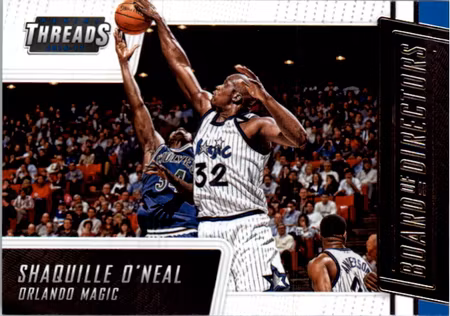 2016-17 Panini Threads Board of Directors #13 Shaquille O'Neal (20-SS5-NBAMAGIC)