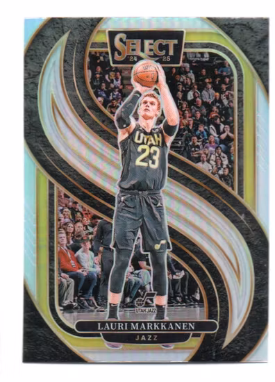 2024-25 Select Silver Prizms #136 Lauri Markkanen (30-SS5-NBAJAZZ)