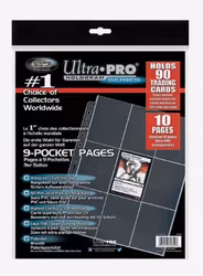 Ultra PRO 9-Pocket Page for Standard Size Cards (10-pack)