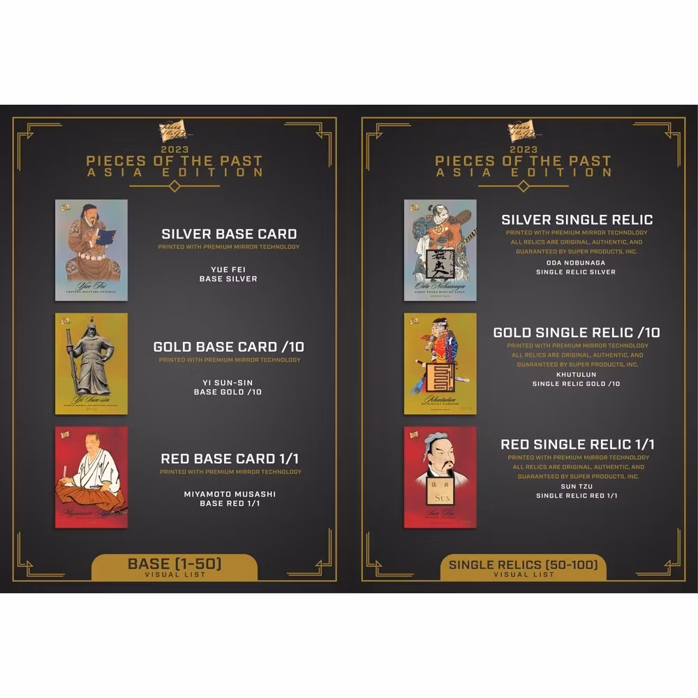 2023 Pieces of the Past Asia Edition (Hobby Box)