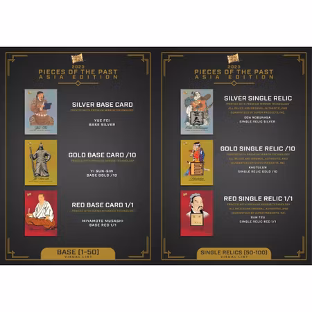 2023 Pieces of the Past Asia Edition (Hobby Box)