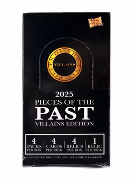 2025 Keepsake Pieces of the Past: Villains (Hobby Box)