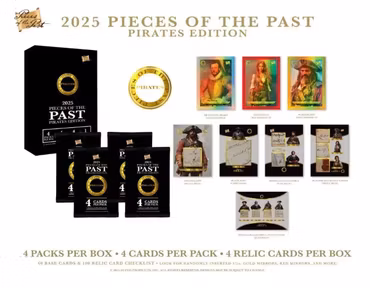2025 Keepsake Pieces of the Past: Pirates Edition (Hobby Box)
