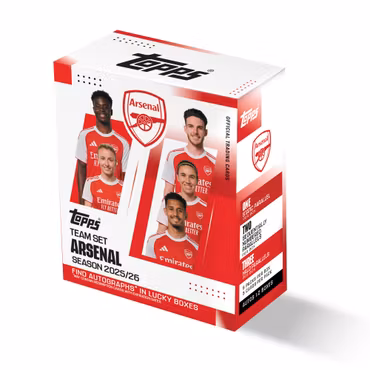 2025-26 Topps Arsenal (Deck Box)