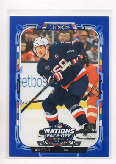 2025-26 O-Pee-Chee Blue #515 Jack Eichel 4N (15-SS13-NHLUSA)